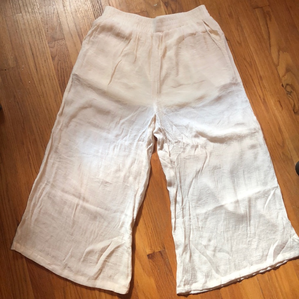 Cream Pants